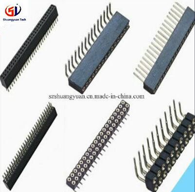 Factory Custom 1.27mm 2.54mm Double Row Pin Header