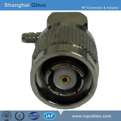 RF Connector TNC Right Angle Reversed Polarity Male Plug (TNC-RP-JW-1.5 Reversed Polarity)