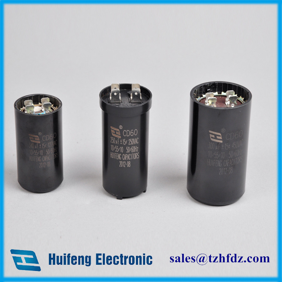 CD60 Motor Start Capacitors- Bakelite Shell Capacitors (CD60)