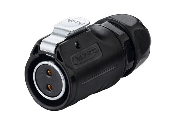 IP68 Waterproof Power Connector/2pin Female Plug Connector