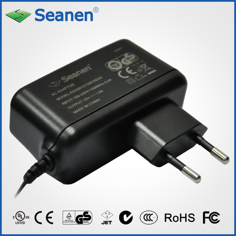12V 1A Power Adapter Compliant with ERP Level VI 6