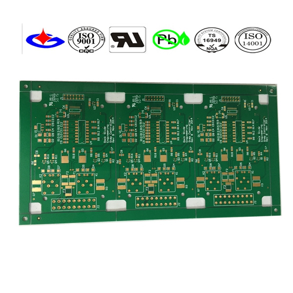 Immersion Gold PCB Circuit with 3 Microinch Gold Thickness