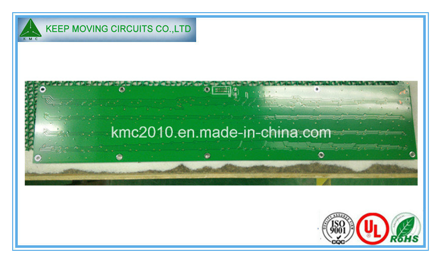Long Size 1200mm 2-Layer Fr4 Rigid PCB Green Solder Mask