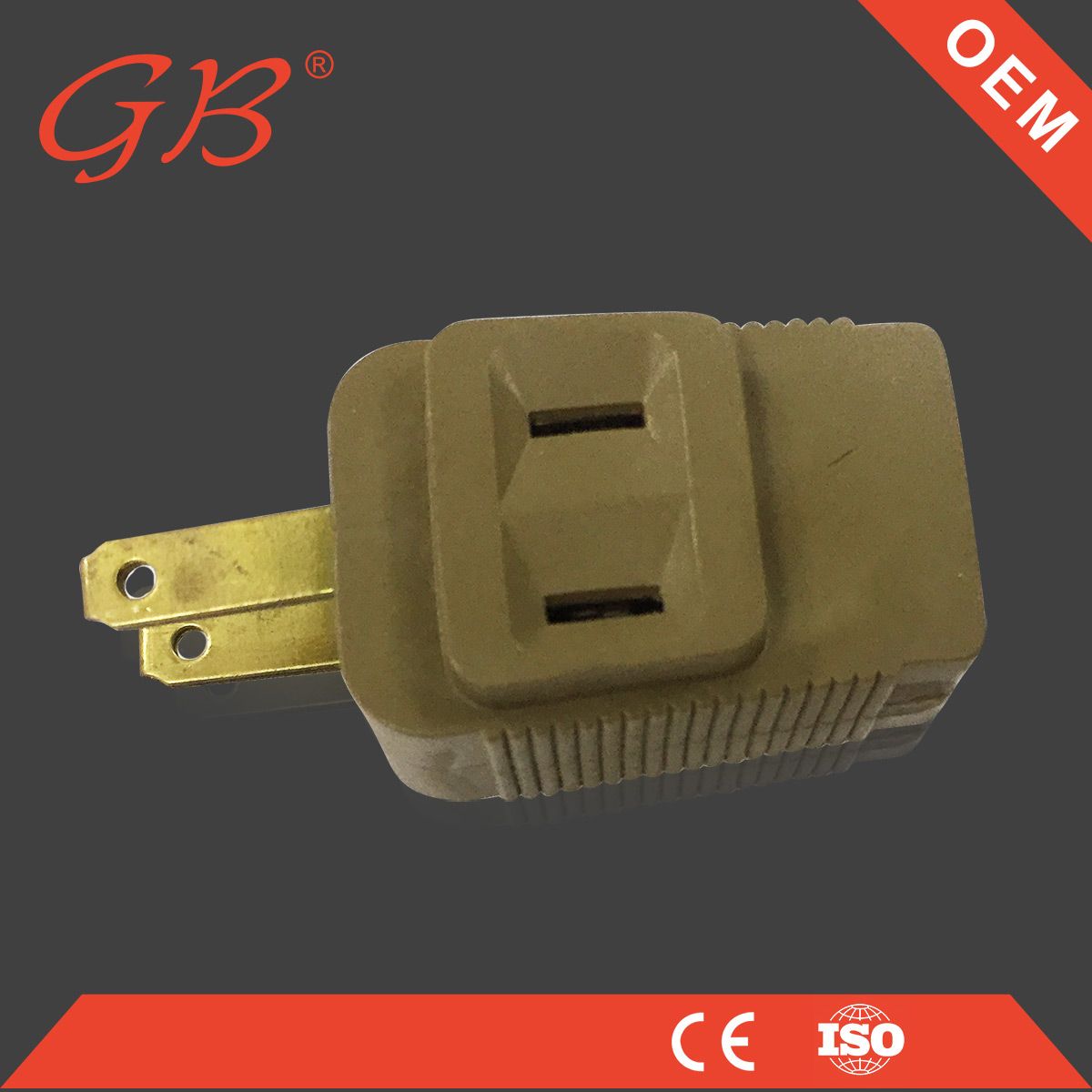 South American Style Electric Plug/AC Power Adaptor