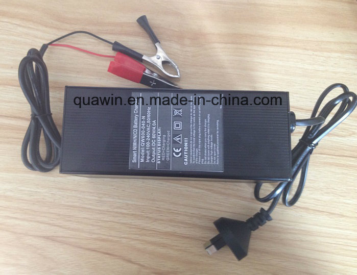 40s 60V 4A Smart NiCd/NiMH Battery Charger with Au Plug