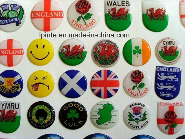 Epoxy Logo Label sticker Trademake Logo Epoxy