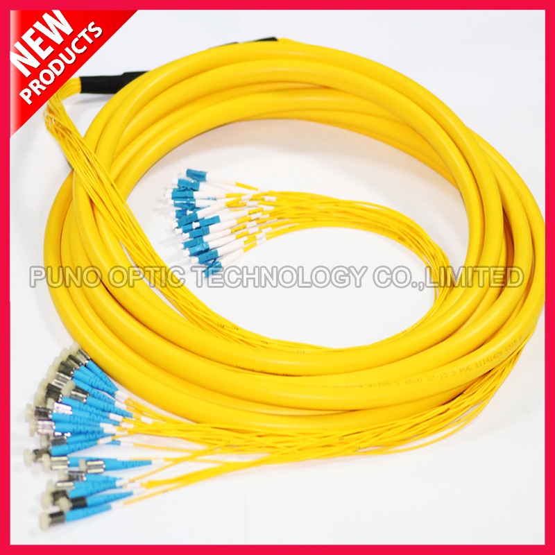 FTTH Fiber Optical D4 to LC Multiple SM Patch Cables