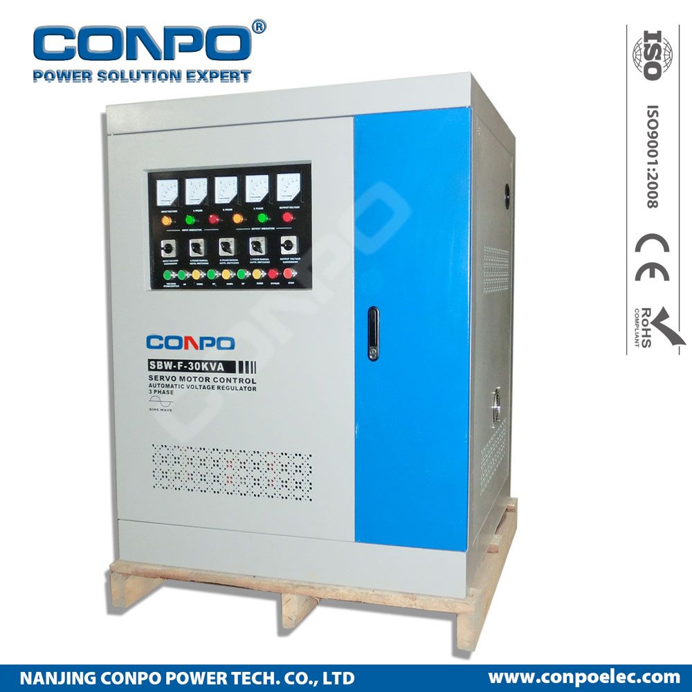 SBW-F-30kVA 3phase Split-Phase, Industrial-Grade Compensated Voltage Stabilizer/Regulator