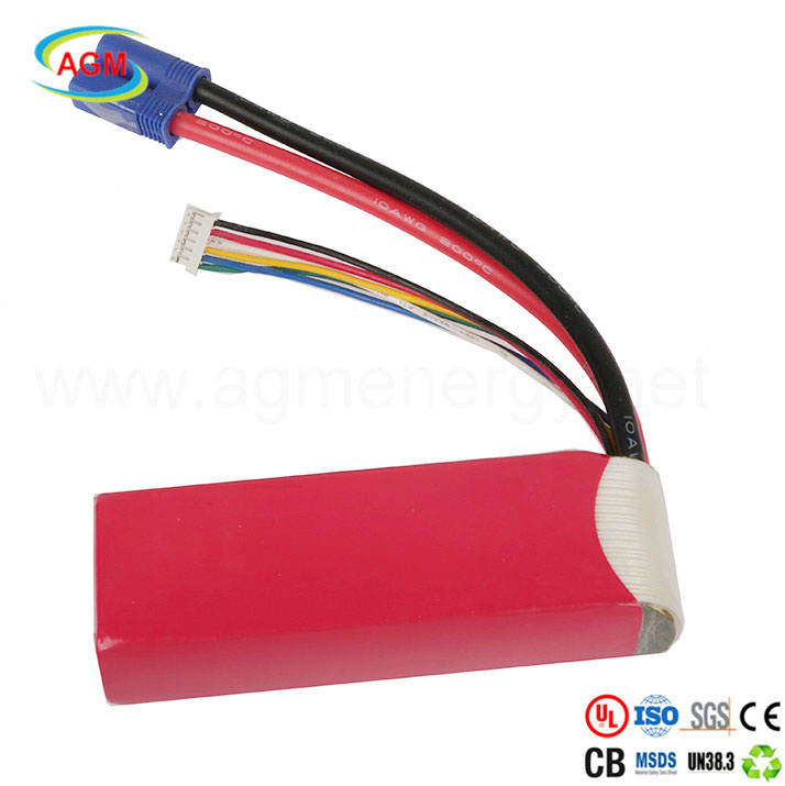 25c Rechargeable 4s1p 14.8V 2000mAh Lithium Battery Pack