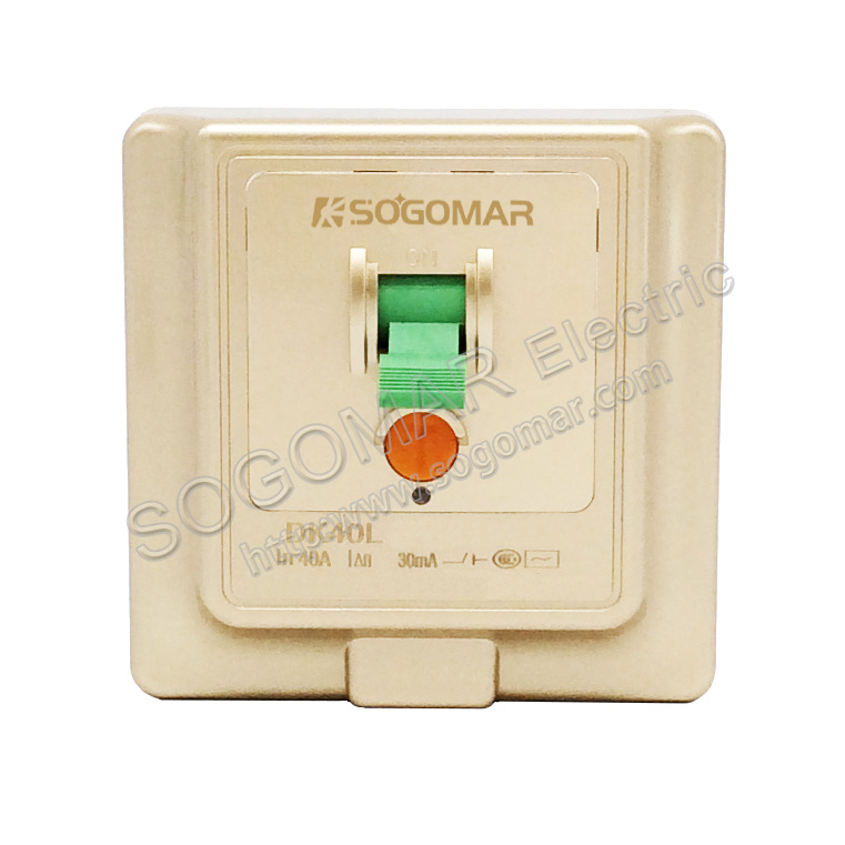 Vacuum Circuit Breaker 86type 40A Silver with Switch