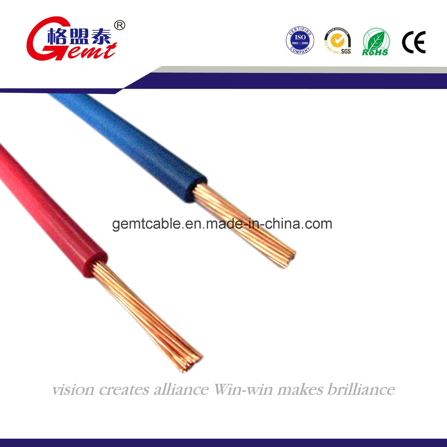 Gemt Hot Sale Standard Security Bvr Cable