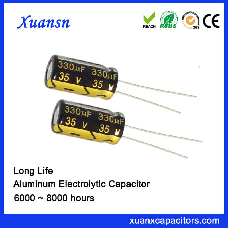 330UF 35V Electrolytic Capacitor for LED Power Supply