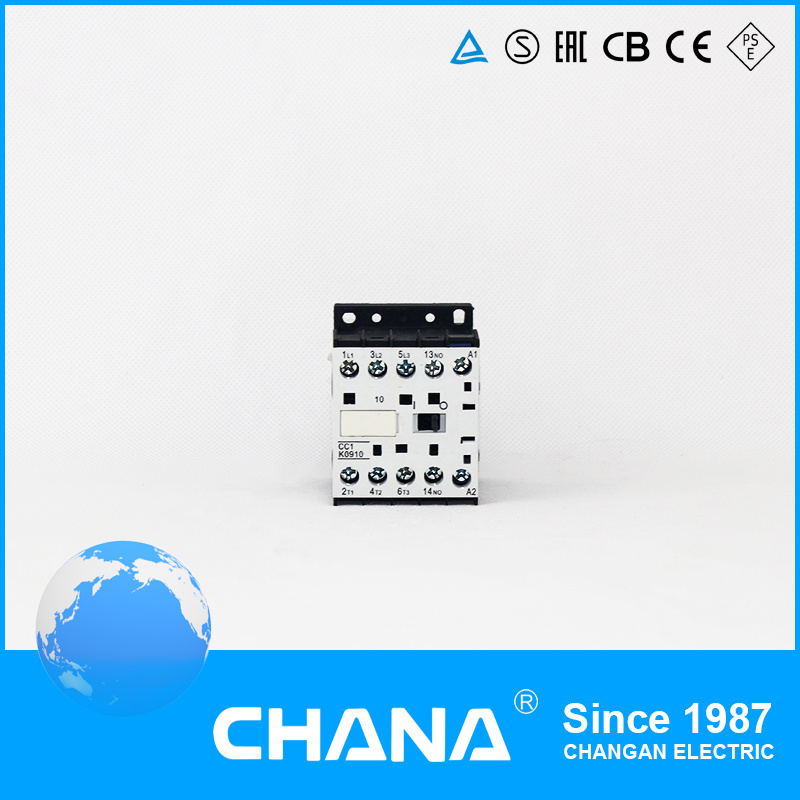 Cc1 Series Mini AC/DC Contactor Cc1-12K 20A