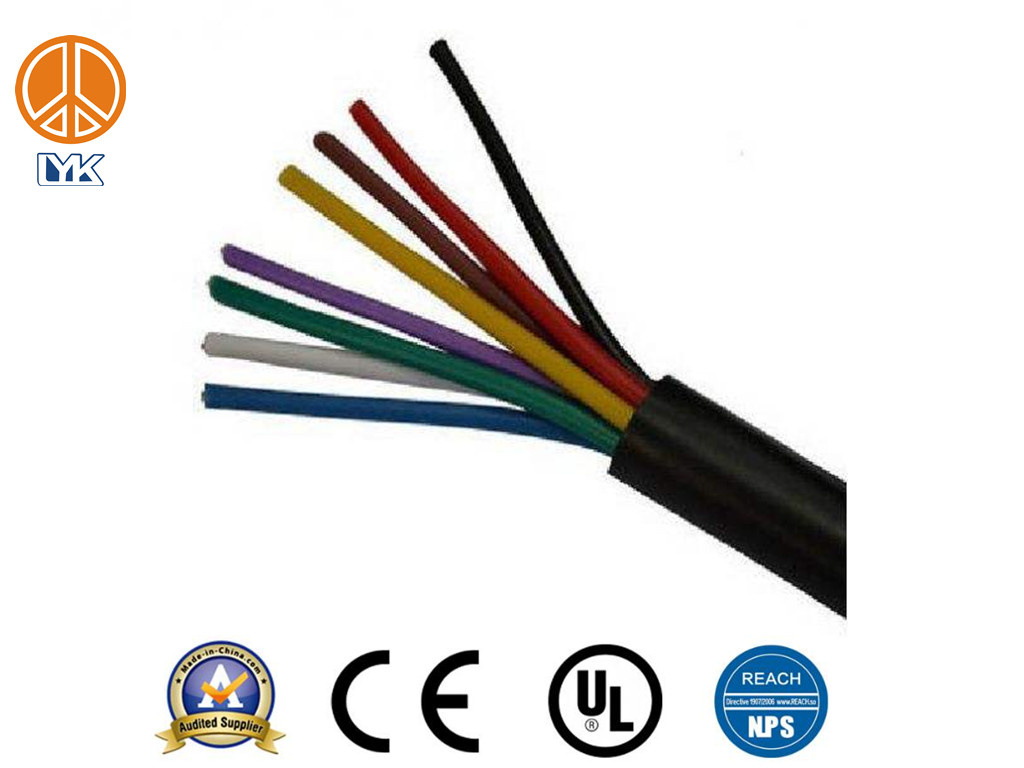 UL2517 PVC 12AWG 300V VW-1 Multi Conductor Shielded Cable