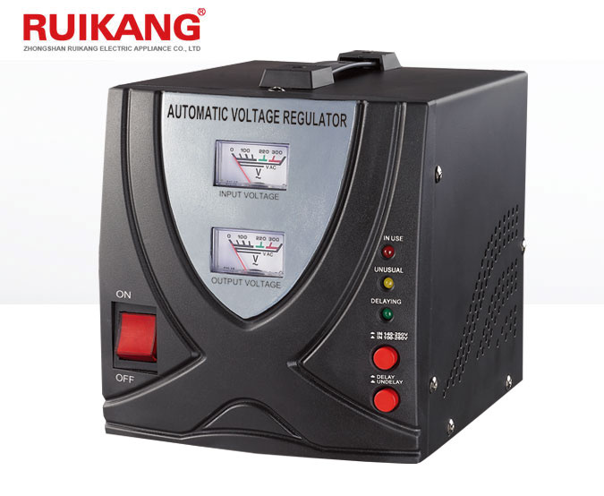 1kVA 80% Power Digital Display Voltage Regulator for Home