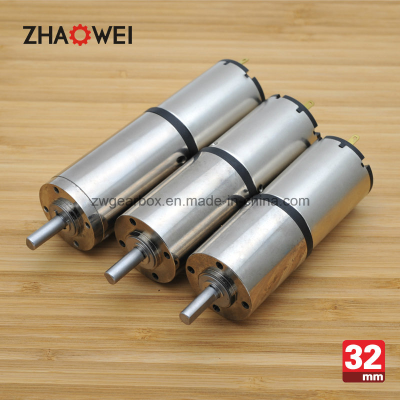12V 32mm Low Speed Reducing Ratio DC Planetary Gearbox Motor