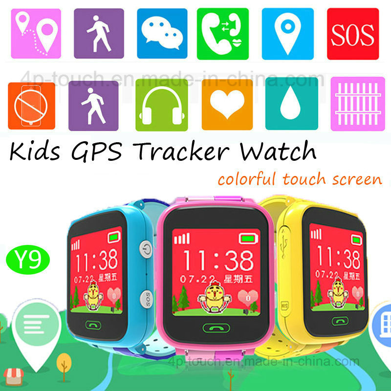 GPS Tracking Device for Kids with 1.44'' Colorful Screen (Y9)