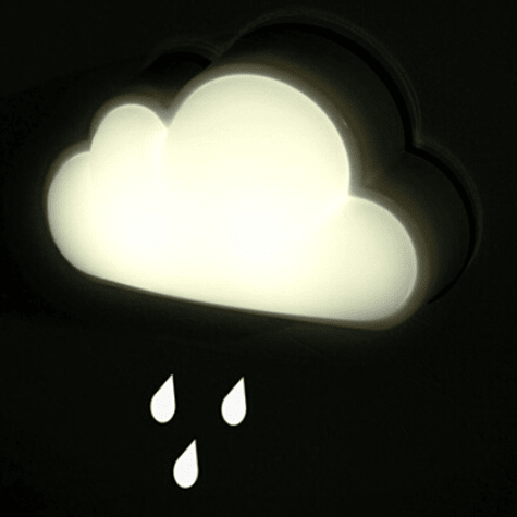 Cloud Shaped Energy Saving Light Room Wall LED Night Light Children Room Light