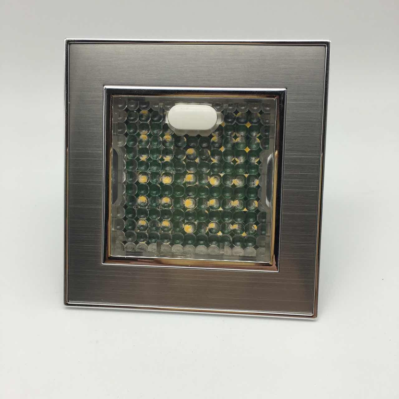 86*86mm 10A Emergency Wall Light Switch