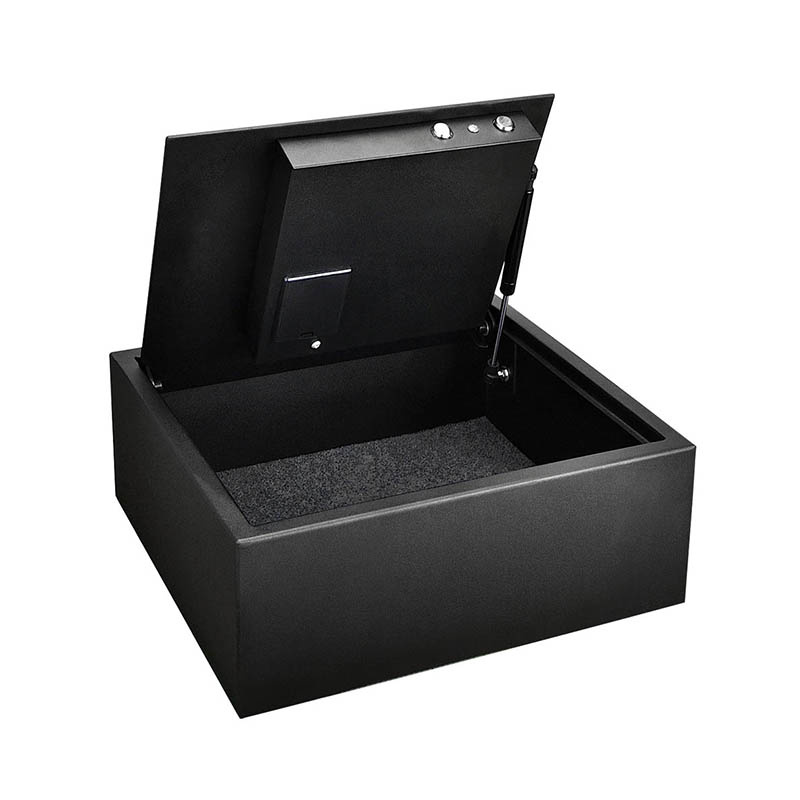 Anti-Theft Mechanical Key Override Top Open Mini Safe Box