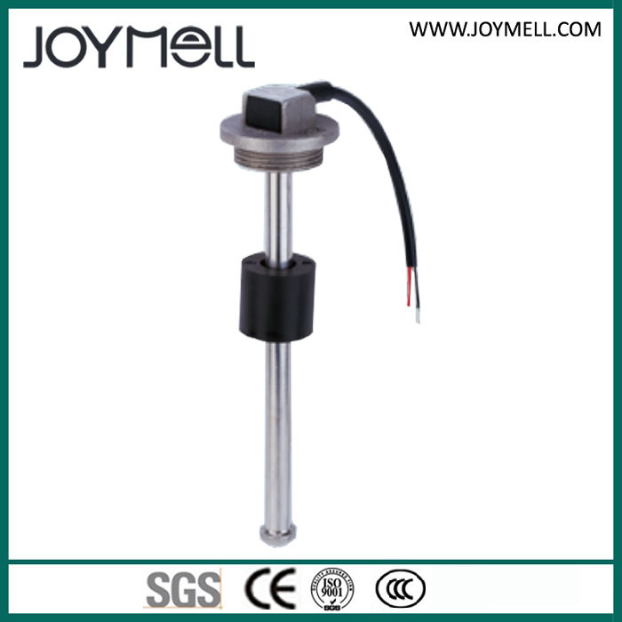 IP67 Steel Single Tube Sensor 100mm~2000mm with Alarm