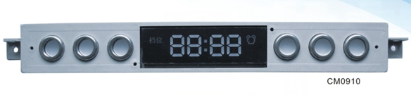 Range Hood Control Switch with 4 Digital Display, Cooker Hood Parts