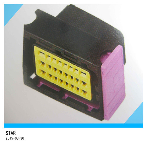 L Type Black 18-Pin Terminal Block Connector