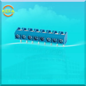 PCB Screw Connectors with Right Angle Pin Header Kf301r-5.0