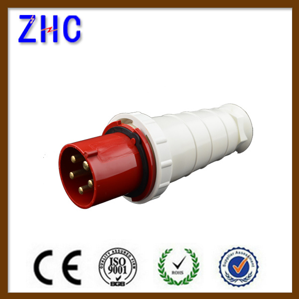 CE Approval 63A 380V 3p+N+E IP67 Cee Plug