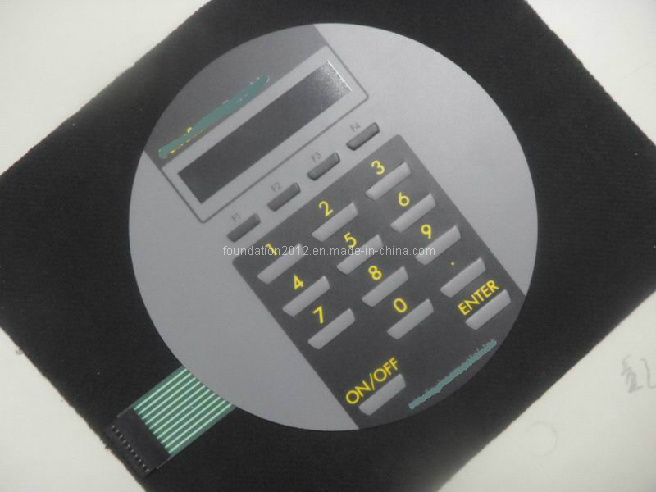 Printing Circuit Control Panel Overlay Dome Membrane Switch