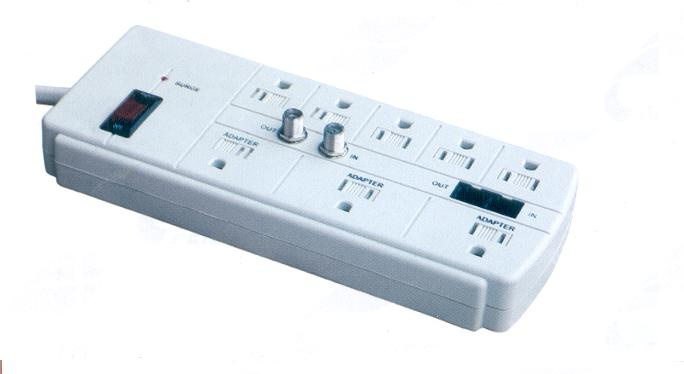 8 Outlets Power Socket with UL Approval (RPU-FL-TP8S3-MT)
