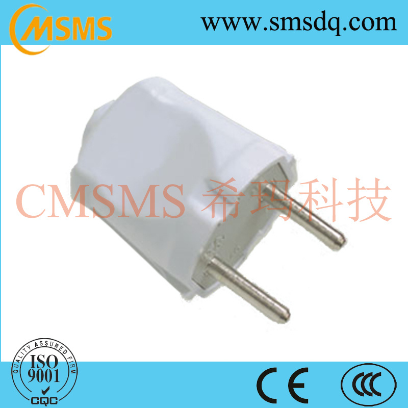 European Style Electrical 2 Pin Power Plug-SMS4104