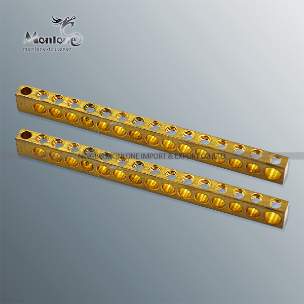 Assembled Brass Terminal Connector with Nickel Plating (MLIE-BTL027)