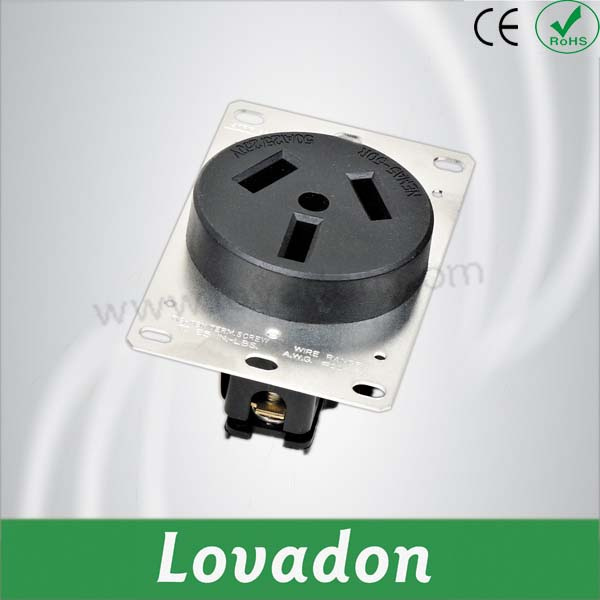 L10-50r American Three-Hole Power Outlet