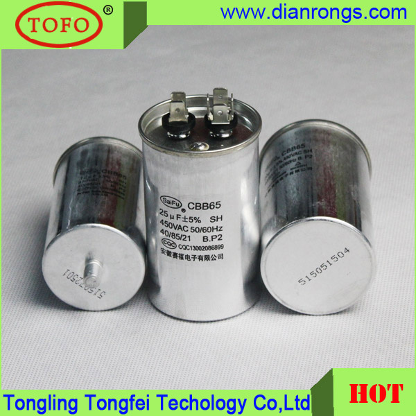 Surface Mount Hot Sale Cheap Good Quality Cbb65 Capacitor