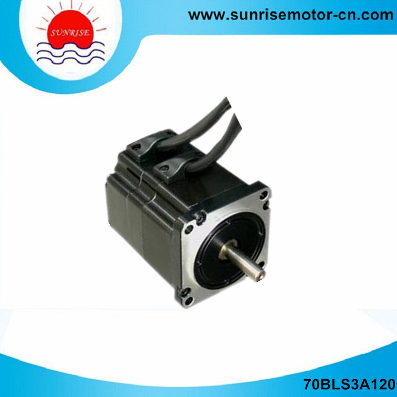 70bls3a120 310VDC 470W 3000rpm Brushless DC Servo Motor with High Voltage