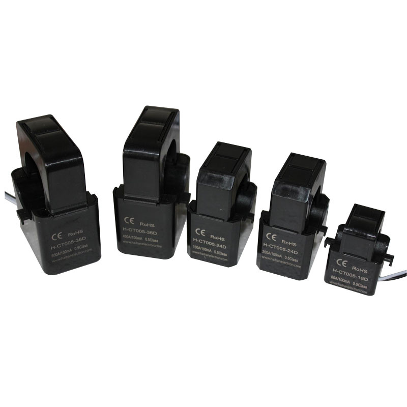 Current Transformer with Split Core 500A/100mA