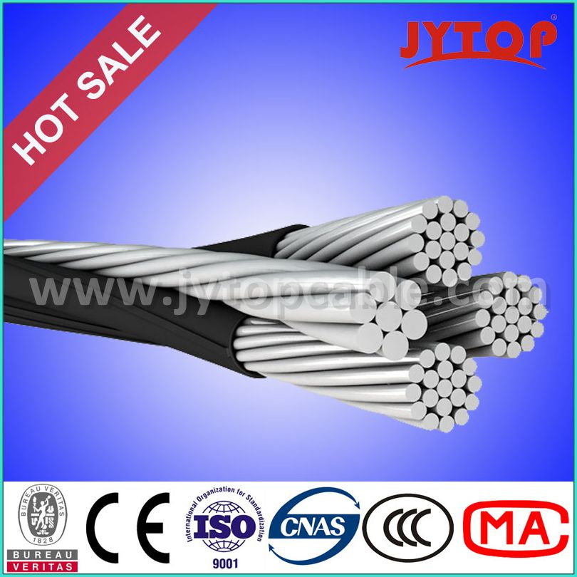 Low Voltalge Aerial Bundled Cable Quadruplex Cable ABC