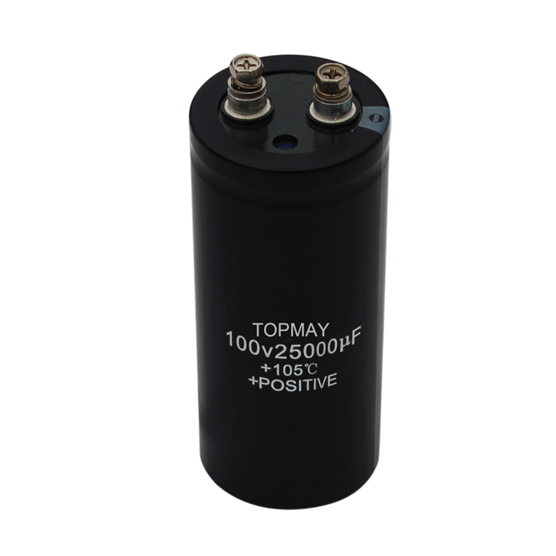 25000UF 100V Screw Terminal Electrolytic Capacitor