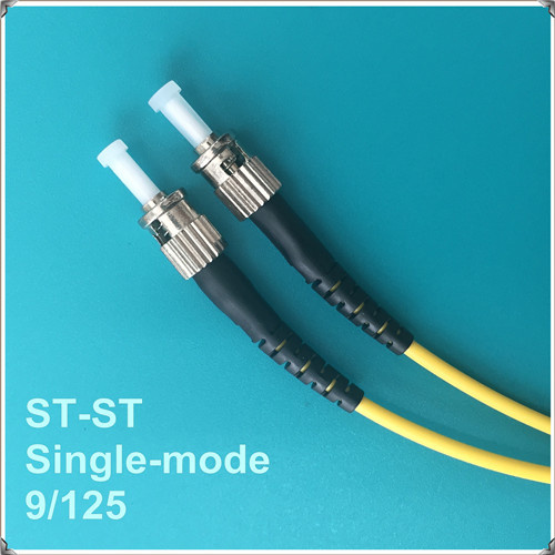 St-St Upc Single-Mode Fiber Optic Patch Cord