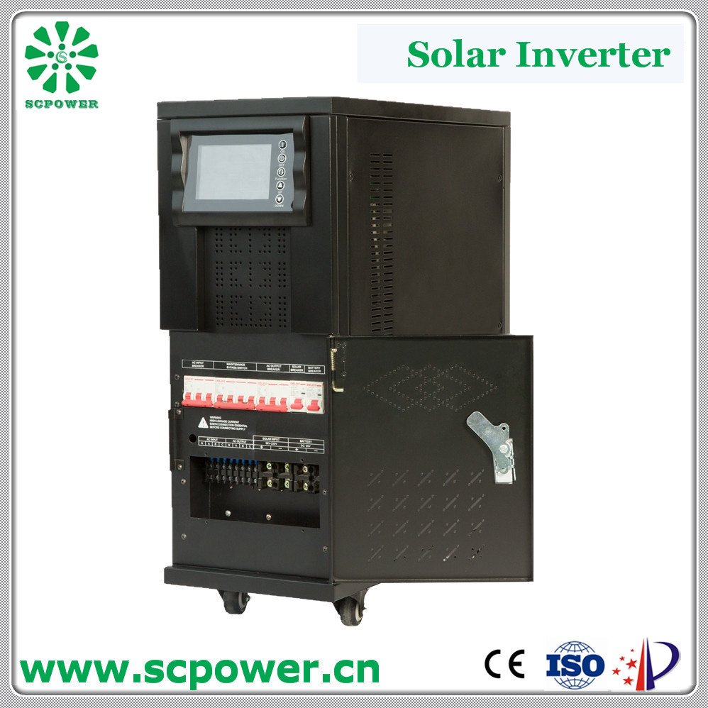 Three Function in One Machine 3 Phase on/off Grid Grid Tied Inverter