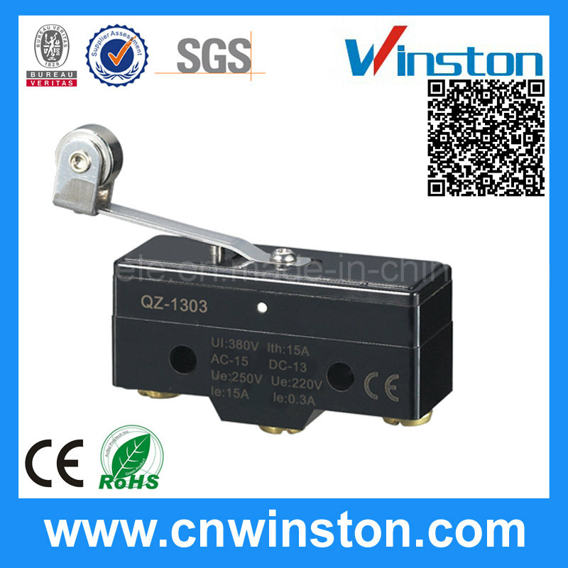 General Purpose Snap Action Roller Leaf Spring Micro Limit Switch