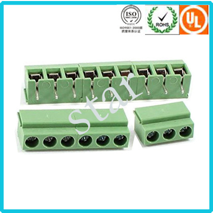 Factory Custom 5.0mm 5.08mm Pitch PCB Terminal Block