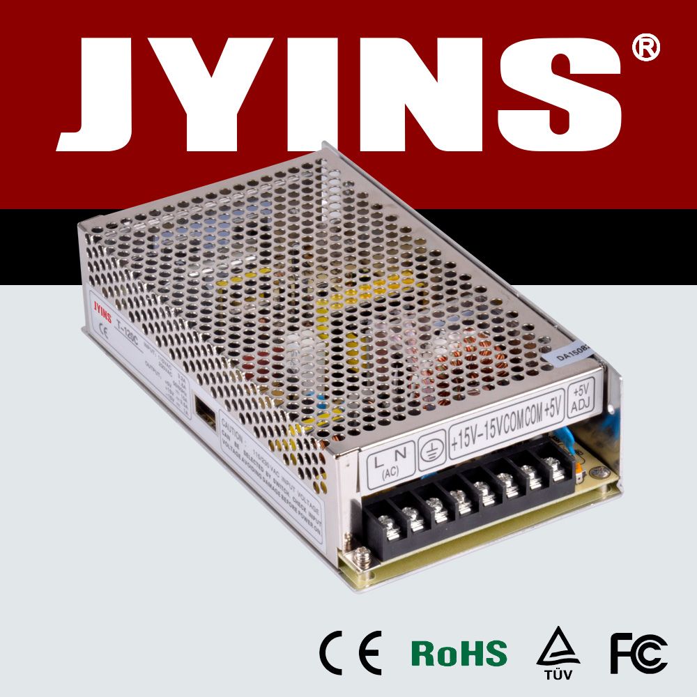 Triple Output 120W Switching Power Supply (T-120)