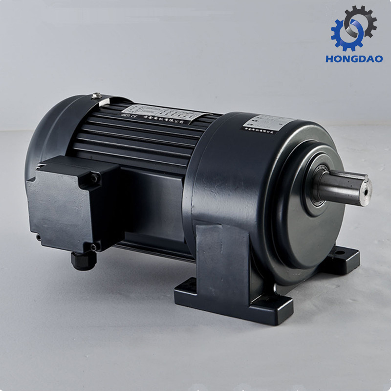 High Torque Induction 3-Phase AC Geared Motor with Brake_D