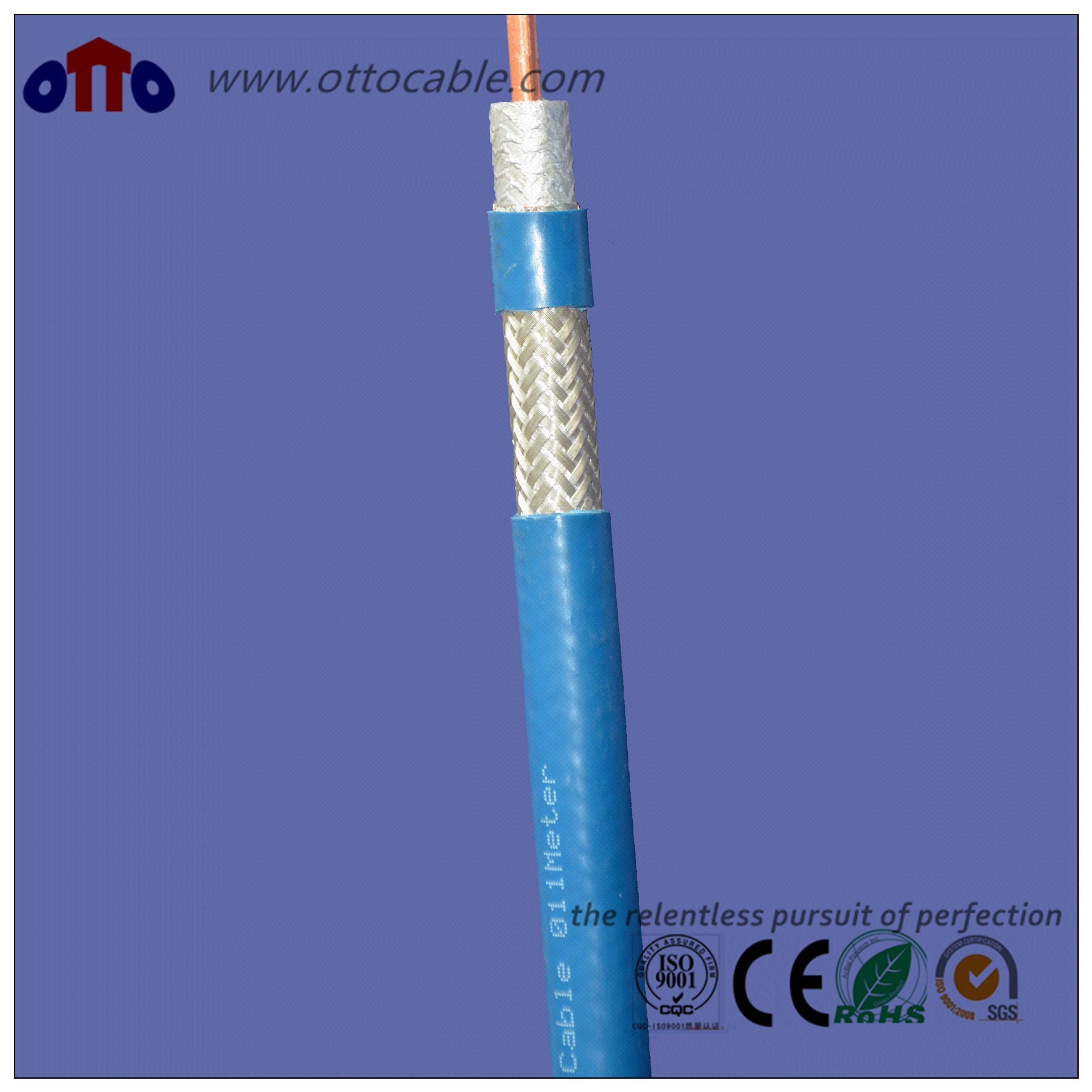 Good Performance Coaxial Cable 7D-Fb with Connectors