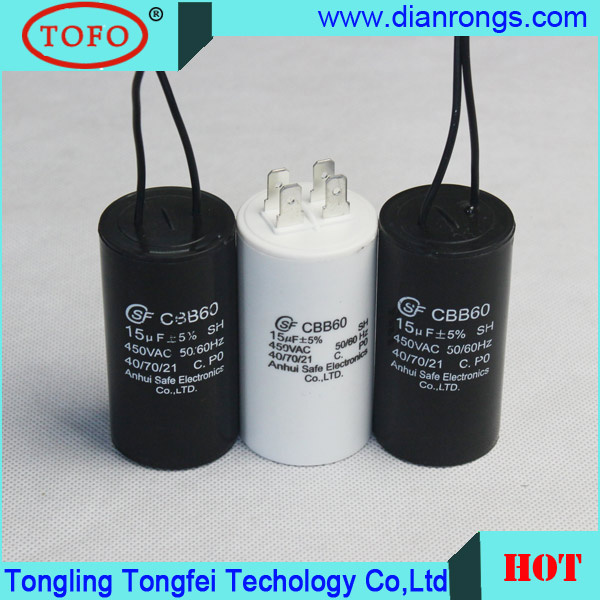 China Factory Simple Design AC Capacitors Cbb60 8UF