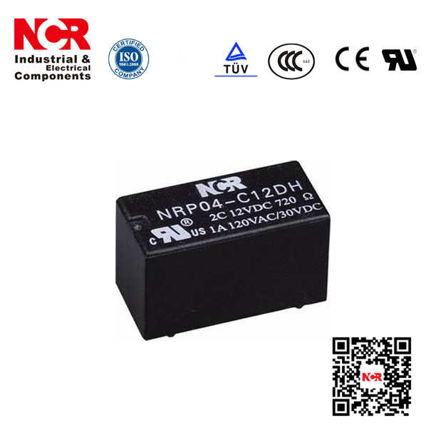 0.2W 36VDC Miniature PCB Relay (NRP04)