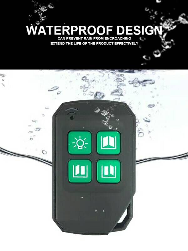 Best Price 1-4 Buttons Plastic Duplicate Garage Remote Control 433MHz RF Universal Yet2129