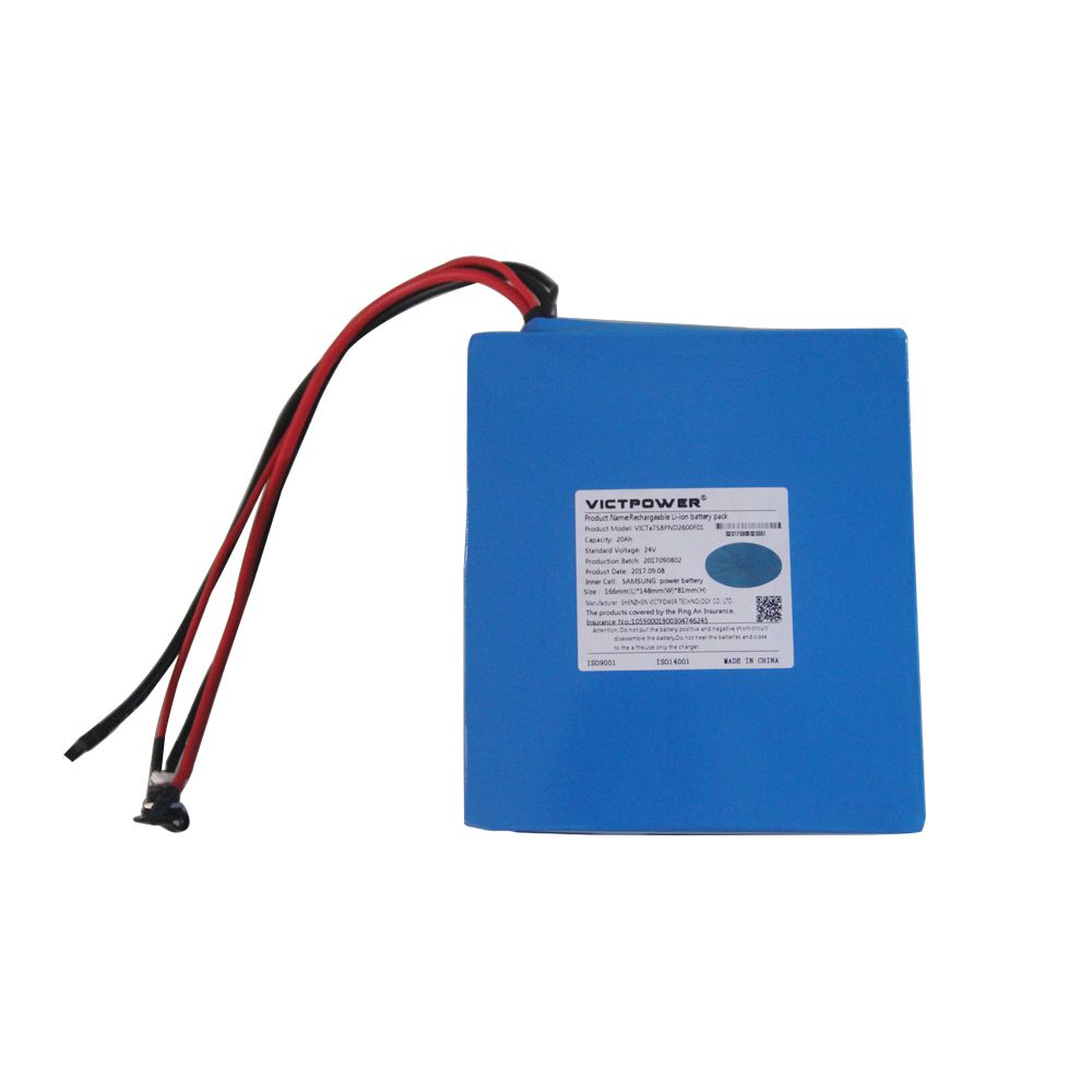 Rechargeable Lithium Ion Battery 24V 20ah Battery Pack for Ebike